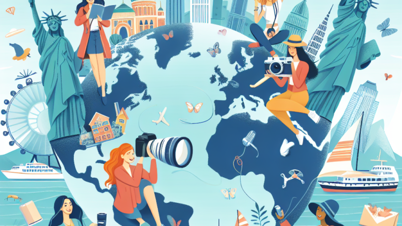 Inspirerende Vrouwen die de Wereld van Reisverhalen Vormgeven