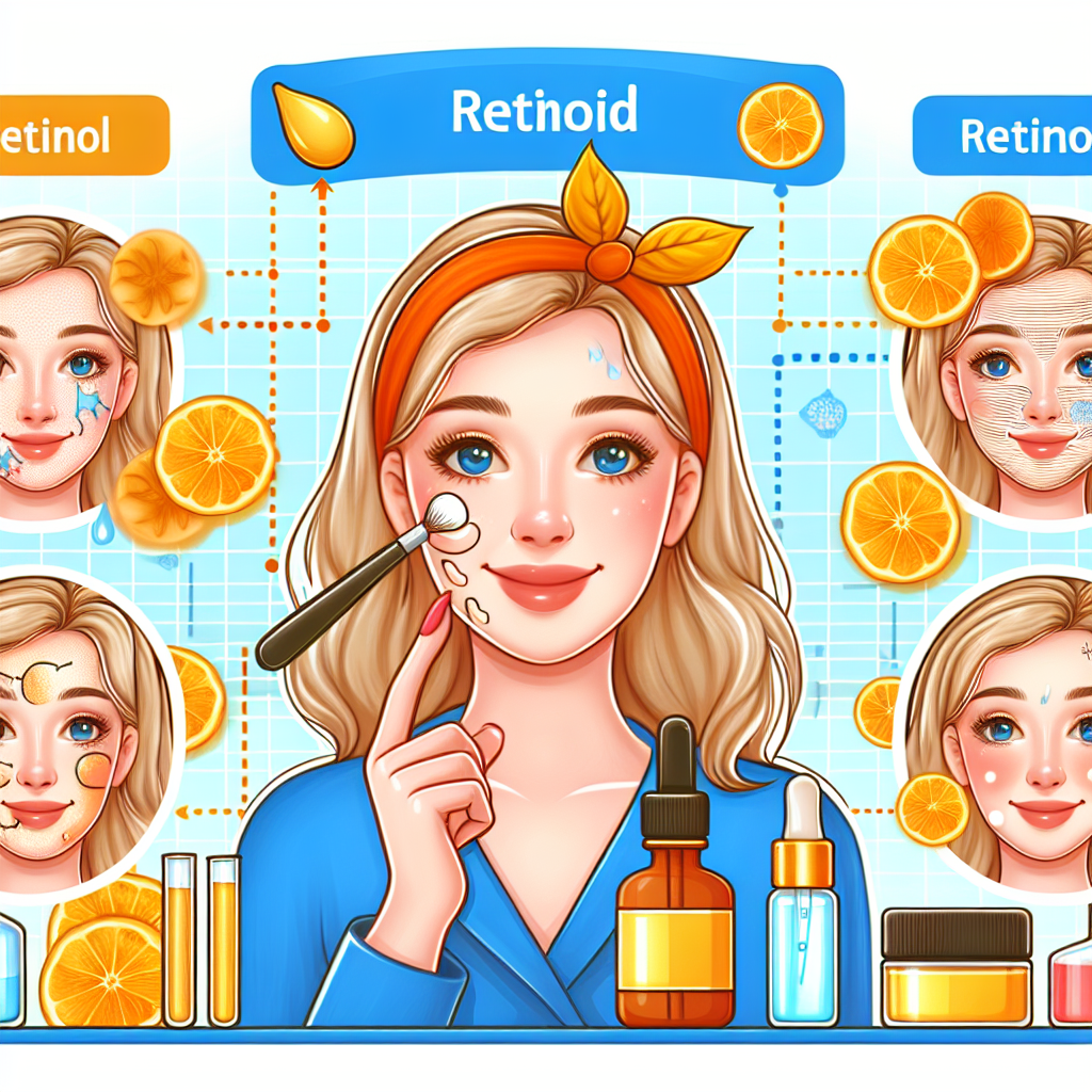 Verschillen tussen retinol en retinoïde voor een stralende huid