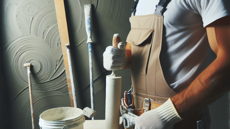 Stukadoor Vakmanschap In Detail Voor Perfecte Afwerking van Uw Ruimte