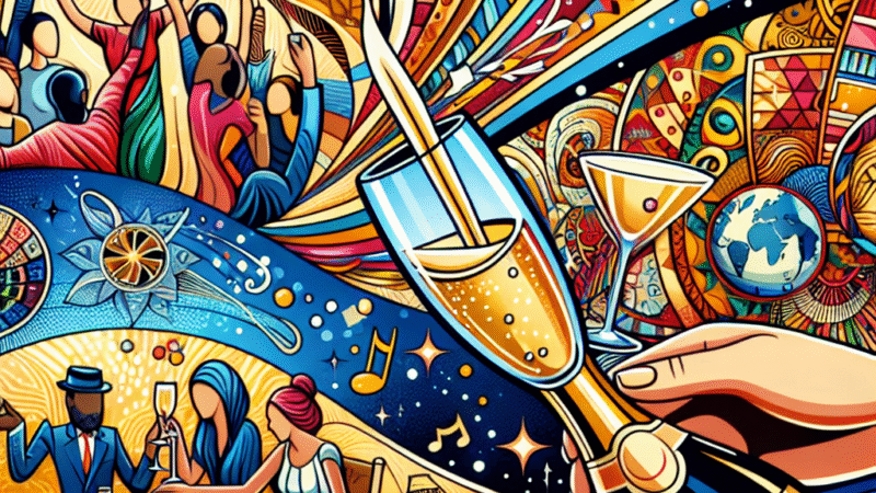 Champagne in de Cultuur: Een Sprankelende Verkenning van Traditie en Feest