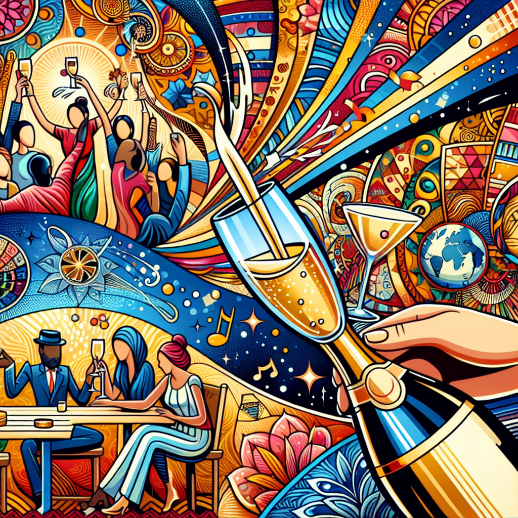 Champagne in de Cultuur: Een Sprankelende Verkenning van Traditie en Feest