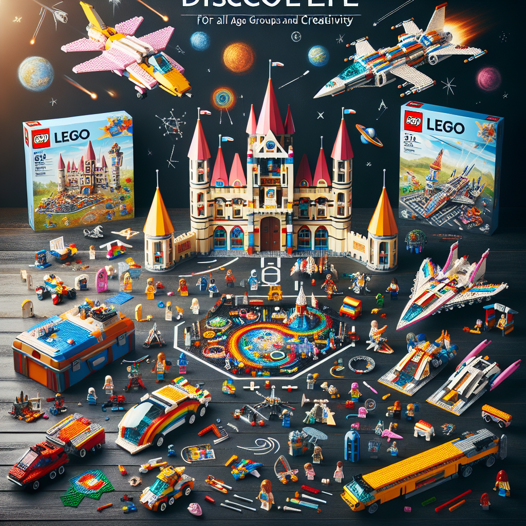 Ontdek Lego Sets Voor Alle Leeftijdsgroepen en Creativiteit
