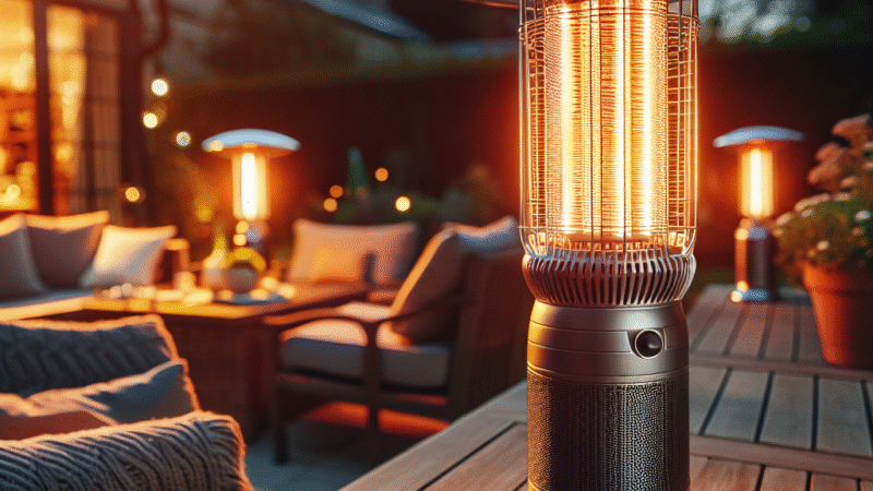Elektrische Terrasverwarmers voor Optimaal Comfort en Gebruiksgemak