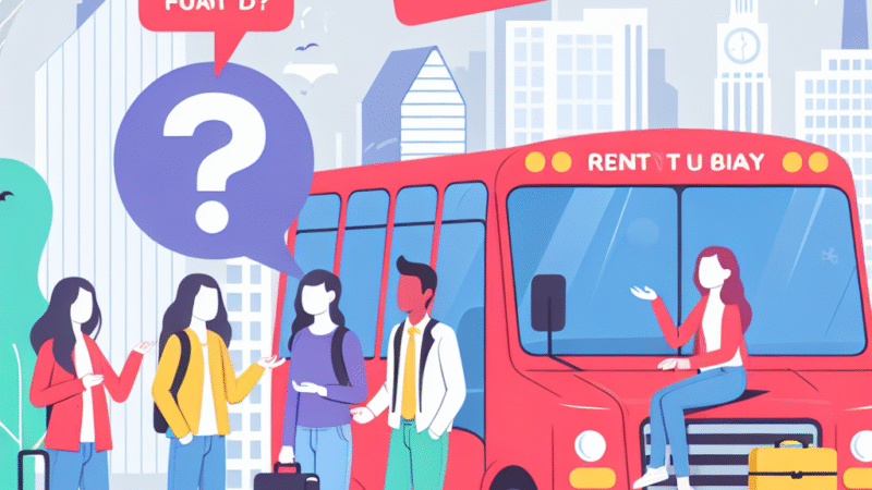 Veelgestelde Vragen Over Het Huren Van Een Bus