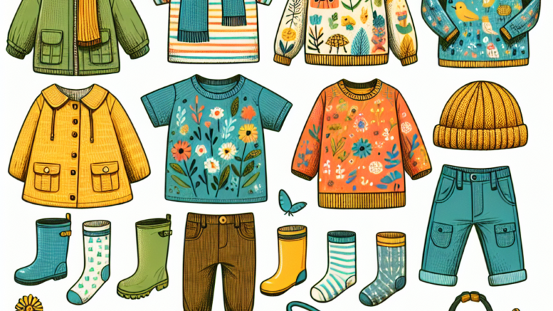 Must-Have Kinderkleding Voor Elk Seizoen voor Kleine Modefanaten