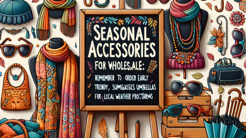 Seizoensgebonden Accessoires voor Groothandel: Trends en Tips